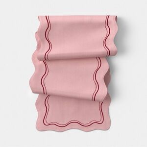 Embroidered Scallop Table Runner
Pink - Threshold™